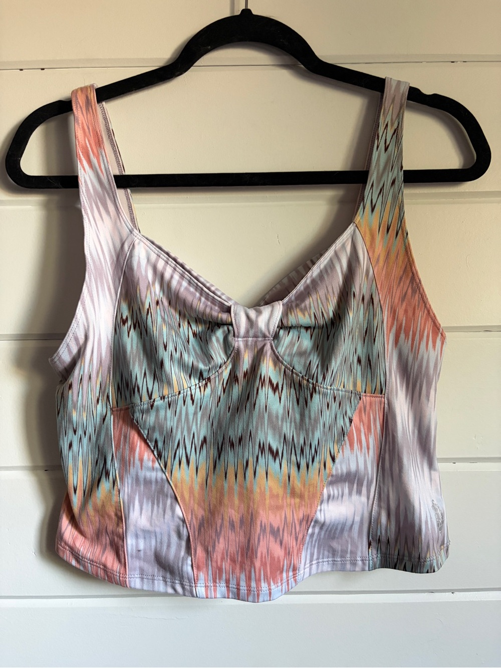 Free People Pastel Multicolor Tank Bra